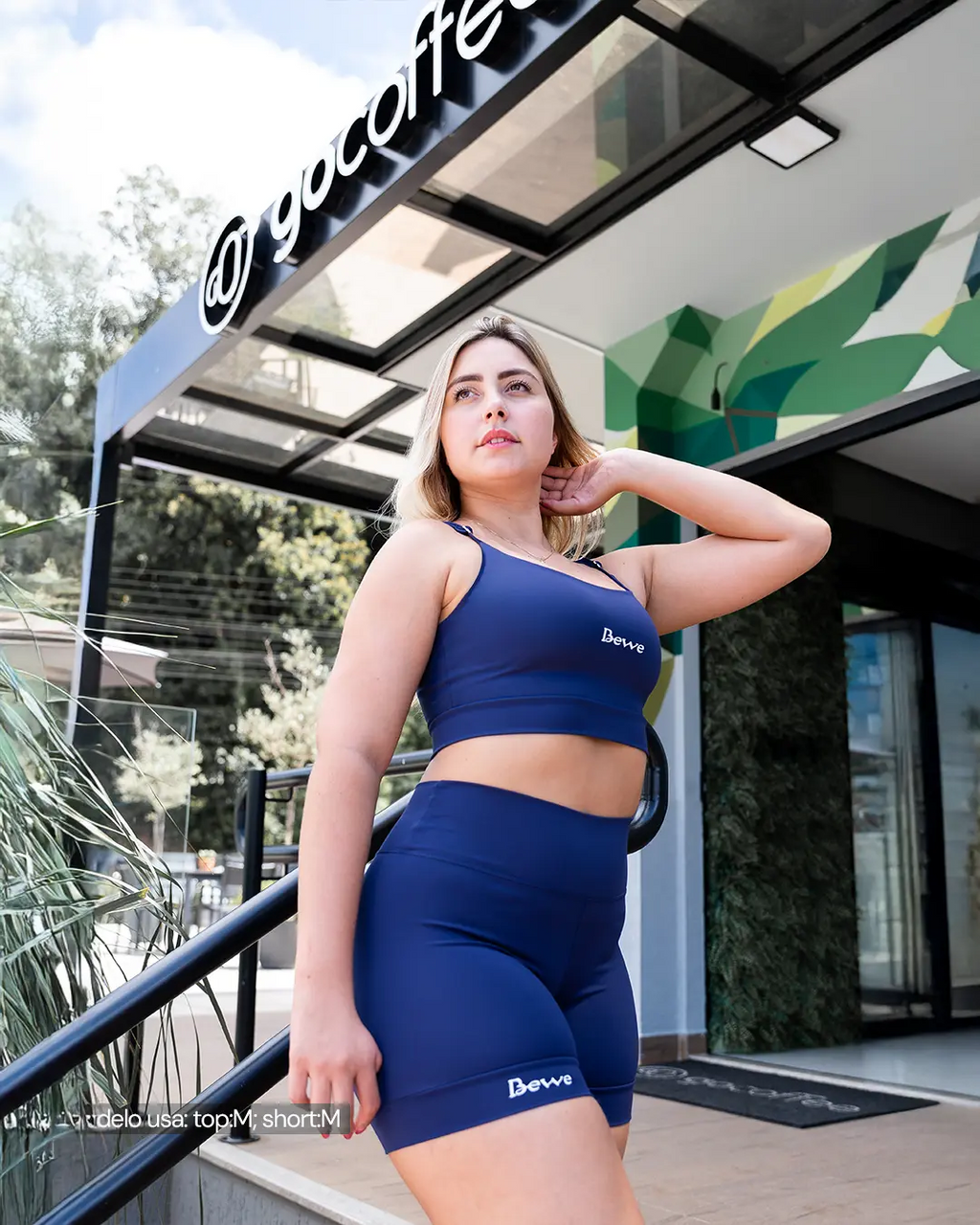 Conjunto Top + Short - Bewe Essentiell